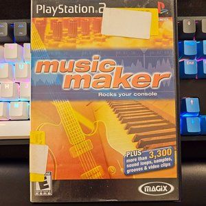 Magix Music Maker for PS2, good condition - Playstation 2